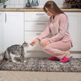 thumbnail image 4 of Kitchen Rugs and Mats Non Skid Washable Boho Brown Carpet Kitchen Mat and Rug Set,Floor Cushion Waterproof Rug,Rubber Backed Area Rugs for Kitchen Laundry, 4 of 7