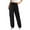 Black, variant on Sngxgn Pants for Women Loose Pants Comfy Trousers Straight Pants With Pockets(Green,XXL)