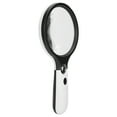 thumbnail image 3 of Reading Handheld Magnifying Glass Battery Powered 4LED 4X 30X Lens Magnifier, 3 of 15