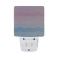 thumbnail image 5 of Yayeee LED Night Light for The Home Plug in With Light Sensors 2 Pack, Light Pink Stripes, 5 of 6