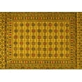 thumbnail image 1 of Ahgly Company Machine Washable Indoor Rectangle Southwestern Yellow Country Area Rugs, 7' x 10', 1 of 4