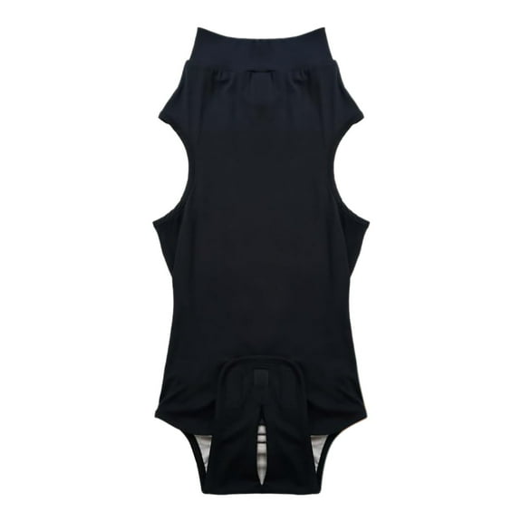 Breathable Pet Recovery Suit - Anti-lick Design - Elastic Fabric for Post- Wound Protection