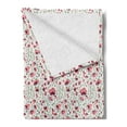 thumbnail image 2 of Floral Vintage Soft Flannel Fleece Throw Blanket, Composition of Burgeoning Florets and Leaves, Cozy Plush for Indoor and Outdoor Use, 60" x 80", Multicolor, by Ambesonne, 2 of 5
