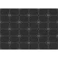 thumbnail image 1 of Ahgly Company Tapis d'Intérieur Lavables en Machine Rectangle Transitionnel Zone Grise de Minuit, 2' x 5', 1 of 7