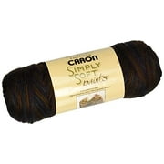 Caron Simply Soft Paints Yarn, 4 Ounces/200 Yards, Sticks & Stones, Single Ball