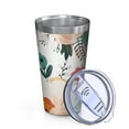 thumbnail image 2 of 16oz Tumblers Pioneer Flower Floral Print Pattern Stainless Steel Vacuum Insulated Double Wall Travel Tumbler Cups Mug with Lid and Straw,Cleaning Brush for Coffee,Tea, 2 of 4