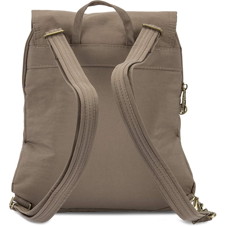 Travelon Anti-theft Signature Slim Backpack, Sable One Size Sable Travelon Anti-theft Signature Slim Backpack, Sable One Size  main image 3