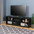 thumbnail image 2 of Atlin Designs 72" TV Stand in Black, 2 of 5