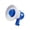 T6-Blue, variant on Small Megaphone Mini Bullhorn Portable Handheld Loud Speaker with Clear Sound for Kids Cheerleading Parties Graduation Backpack Tags,Red