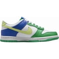thumbnail image 2 of Big Kid's Nike Dunk Low BG White/Lt Lemon Twist (FN6973 100) - 6, 2 of 5