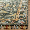 thumbnail image 3 of SAFAVIEH Aspen Peter Floral Wool Area Rug, Olive/Rust, 7' x 7' Square, 3 of 8