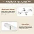 thumbnail image 3 of Uxcell T5 Clips Bracket Hanger Fluorescent Tube Integrated Bulb Holder Clamps 36pcs, 3 of 6