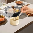 thumbnail image 4 of Ovzne Aromatic Box Of Plastic Racks 4 Compartments Container For Condiment Airtight Dampproof Organizer Of Condiments To Kitchen And Barbecue On Clearance, 4 of 5