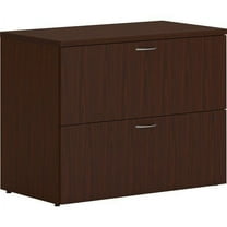 HON Mod Lateral File Drawer 36" x 20" x 29" - 2 x File Drawer(S) - Finish: Mahogany, Laminate