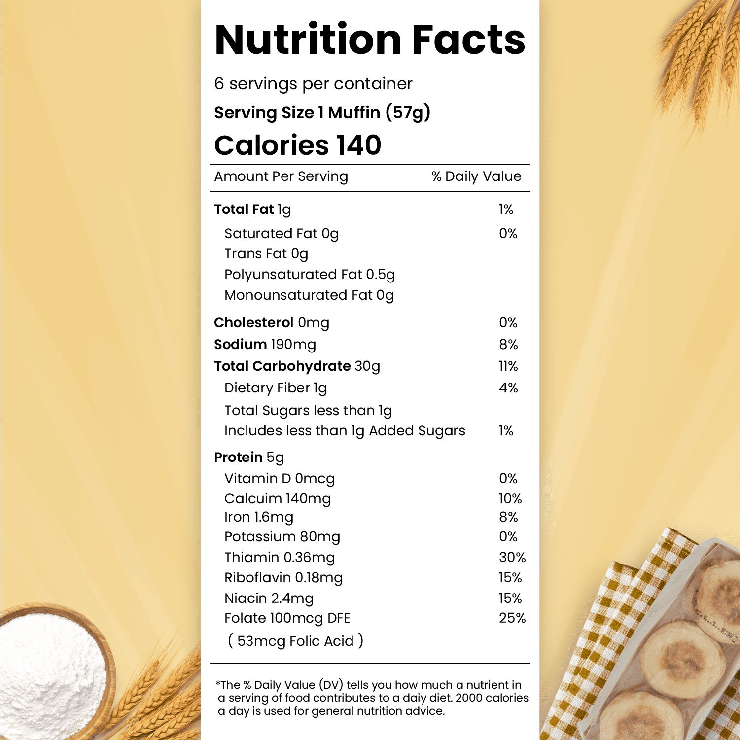Schmidt Old Tyme Plain English Muffins, 6 Pack (12oz): Soft, 140 Cal, Perfect for Toast or Snacks