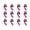12pcs Purple, variant on Dserhfy 12/48Pcs Mini Jesus Figurine PVC Savior Jesus Figure Model Statue Sculpture Desktop Decoration Easter Ornament Christmas Festival Gift