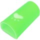 thumbnail image 4 of Semicírculo de silicona para mascotas, perros, gatos, cepillo de baño, removedor de pelo, masaje, limpiador de aseo (verde), 4 of 8