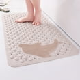 thumbnail image 2 of Non Slip Shower Mats for Inside Shower 15 x 27.5 Inch, PVC Bathtub Mat Non-Slip, Bath Mat for Tub with Suction Cups, Drain Holes Bath Tub Mat for Bathroom, 2 of 6