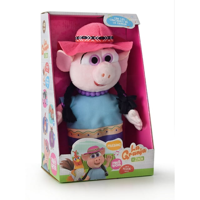 Chancha Doña Pancha Peluche Musical 30 Cm La Granja De Zenon La Granja De Zenon La Chancha Doña Pancha