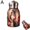 thumbnail image 2 of Retro Peacock Vacuum Cup Stainless Steel Double-layer Vacuum Water Bottle X1, 2 of 5
