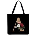 thumbnail image 3 of Bolso Tipo Shopper Con Flores Del Alfabeto Mano Informal 40x40cm, 3 of 6