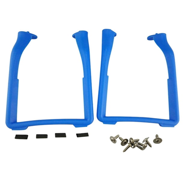 2pcs Plástico Landing Gear Piezas de Protección de Chasis para X8 X8C X8W X8H X8HC X8HW X8HG RC Aviones no Tripulados Azul