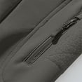 thumbnail image 6 of Men's Fleece Lined SoftShell Jacket Waterproof Winter Coat Ideal for Rain Hiking Snow Ski, 6 of 6