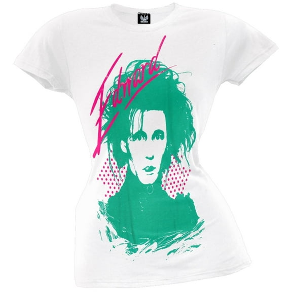 Edward Scissorhands - 80s Style Juniors T-Shirt - Medium