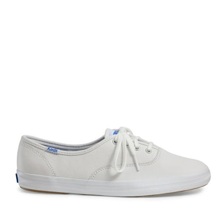 Keds Women's Champion Leather Oxford Shoe in White, 10 US | Walmart Canada