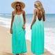 thumbnail image 1 of TaTaai Women's Backless Maxi Sundress Sleeveless Spaghetti Strap Flowy Summer Dress Casual Beach Cover Up Long Slip Dress Gift, 1 of 9