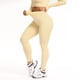 thumbnail image 4 of Leggings de entrenamiento para mujer: color liso, cintura elástica, poliéster, corte ajustado, pantalones deportivos informales de verano para correr/yoga, tallas S-M-L, 4 of 6