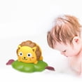thumbnail image 4 of Toys Little Agua Squirt Fun Funcion Flotante Animal para Piscina verde Hugo juguetes de baño, 4 of 9