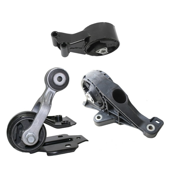For Fits 14-19 Chevrolet Impala Limited 3.6L Engine Motor and Automatic Transmission Mount Set of 3PCS A5530 A5651 A5502 2014 2015 2016 2017 2018 2019
