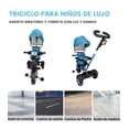 thumbnail image 4 of Triciclo Evolutivo The Baby Shop  con asiento giratorio y torreta con luz Azul -, 4 of 8