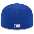 thumbnail image 4 of Men's New Era  White/Powder Blue Toronto Blue Jays 2025 Spring Training 59FIFTY Fitted Hat, 4 of 6