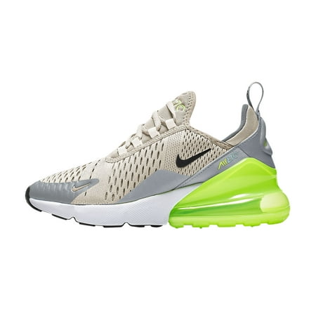 Big Kid's Nike Air Max 270 Light Bone/Black-Volt (943345 030) - 7