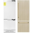 thumbnail image 5 of Zline Rbivz-30-G-Pr Autograph Edition 30" Wide 16.1 Cu. Ft. Energy Star Certified Panel, 5 of 7
