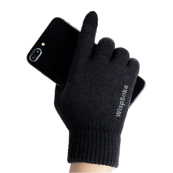 WispSoke Gloves, Winter Gloves Women Men Waterproof Warm Gloves with Touch Screen Fingers Thermal Gloves for Men Women