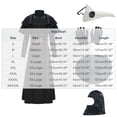 thumbnail image 3 of LEKWK Plague Doctor Costume Steampunk Medieval Robe,Beak Mask,Hood Hat,Gloves,Belt 6 In 1 Set Halloween Renaissance Cosplay Costume, 3 of 9