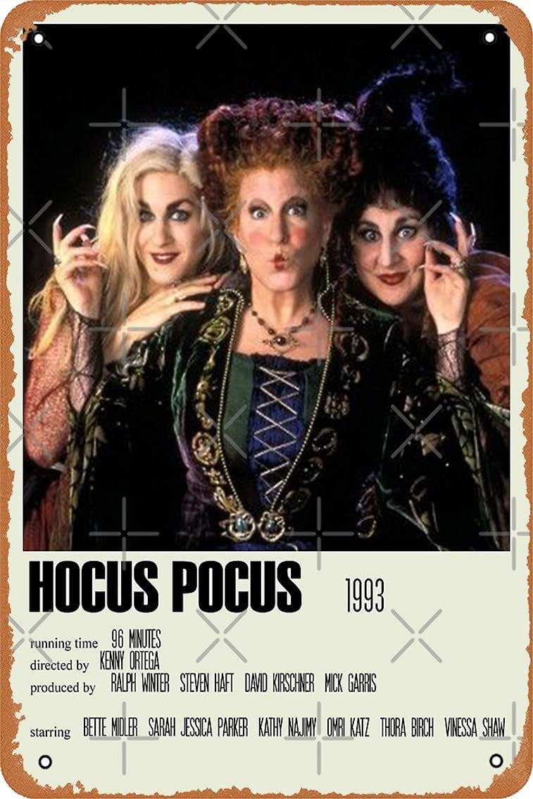 Metal Sign - Hocus Pocus Alternative Poster Art Movie Large (1) Tin ...