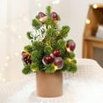thumbnail image 5 of Mini Christmas Tree, Desk Decorations,Christmas Decorations for Office Table, Bathroom, Bedroom, 5 of 5