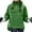 Army green, variant on Winter Women Long Sleeved Quilted Coat Casual Puffer Loose Hooded Jacket Hoodies