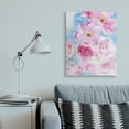 thumbnail image 2 of Stupell Industries Cherry Blossom Pink Florals Blooming over Blue Canvas Wall Art, 30 x 40, Design by Melissa Hyatt LLC, 2 of 6