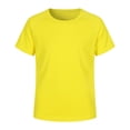 thumbnail image 5 of Razzly Men's Athletic T-Shirts for Outdoor Sports - Short Sleeve UPF 50+ Quick Drying Swim Shirt Rash Guard for Summer Activities(Yellow,XL), 5 of 5