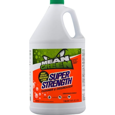 Mean Green Super Strength Cleaner and Degreaser, Concentrated Formula - 3 Set of 96 FL Oz / 2.84 L - Works on Tough Grease & Grime, 3 Set of 128 Fl Oz