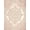 Pink, Pattern 2, variant on Design&I 8'x10' Washable Area Rug Sleek Flatweave Pet Friendly Pink Blush Beige Ornamental Centerpiece Delicate Vine Motif Cream for King Size Bedroom, Under Bed