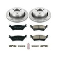thumbnail image 3 of Power Stop Rear Stock Replacement Brake Pad and Rotor Kit KOE6271, 3 of 8