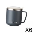 thumbnail image 1 of Tazas de café,Taza de café de acero inoxidable 304,Taza de agua con aislamiento térmico Tazas para beber,Vasos de metal Botella de agua con báscula,Taza de café,té,taza de café para, 1 of 8