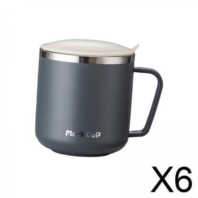 Tazas de café,Taza de café de acero inoxidable 304,Taza de agua con aislamiento térmico Tazas para beber,Vasos de metal Botella de agua con báscula,Taza de café,té,taza de café para