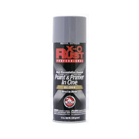 True Value Mfg XOP15-AER Anti-Rust Enamel Paint & Primer, Machinery Gray Gloss, 12-oz. (Best Spray Paint For Ar 15)